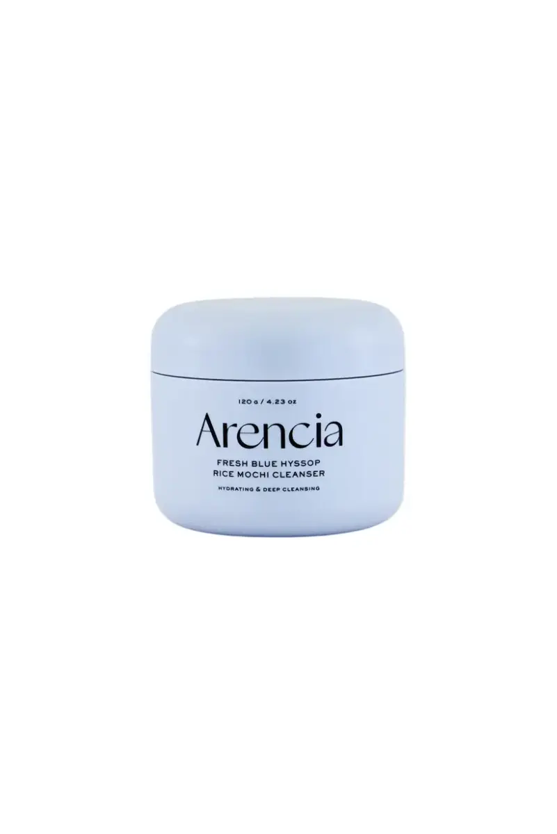 Arencia, Fresh Blue Hyssop Mochi, Hydrating, Cleansing Cream, 120 ml