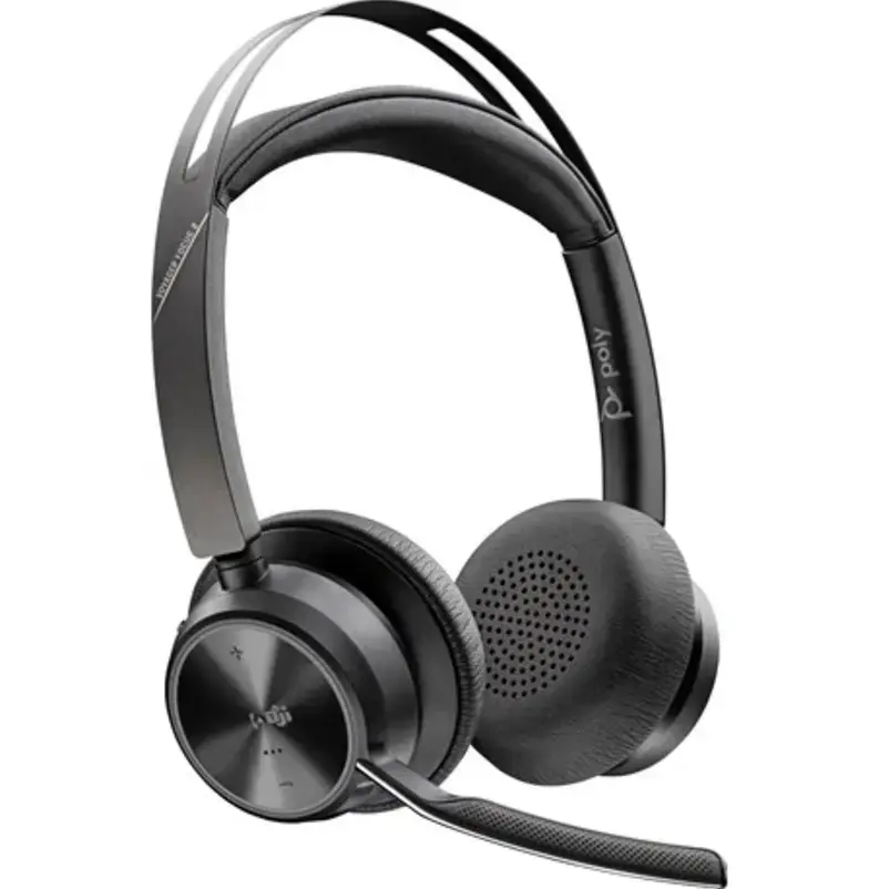 Voyager Focus 2 Microsoft Teams Certified USB-C-C Headset +USB-C|A Adapter 9T9J4AA