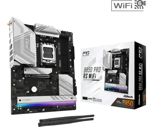 Motherboard B850 PRO RS WIFI AM5 4DDR5 ATX