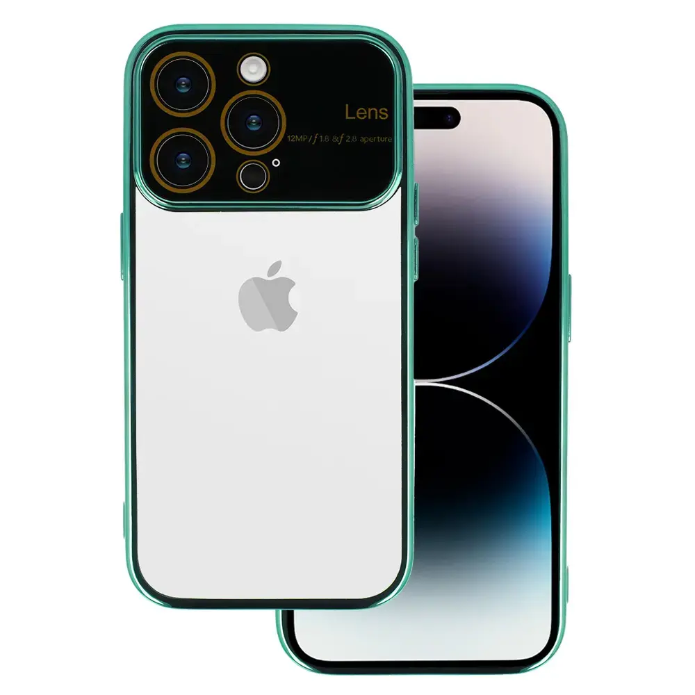 Electro Lens Case for Iphone 12 Pro Turquoise