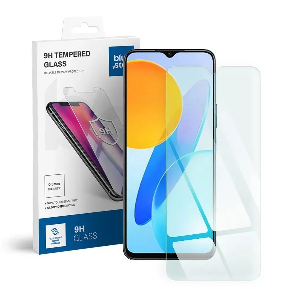 Tempered glass to Honor X6/ X8 5G Blue Star