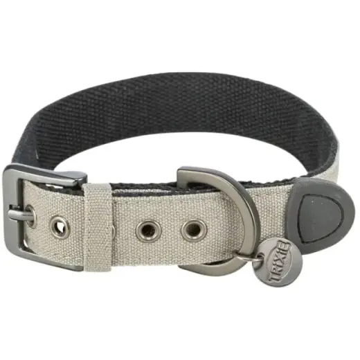 Kakla siksna - Trixie CityStyle Collar, extra wide, cotton, M: 35–42 cm|25 mm