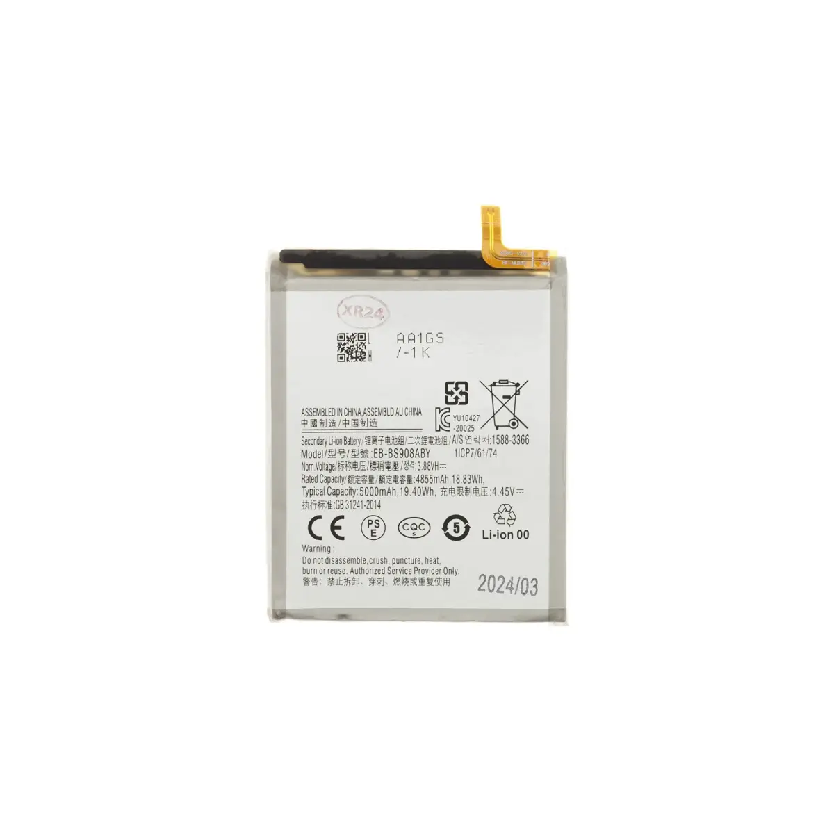 SAMSUNG EB-BS908ABY Battery for Li-Ion 5000mAh