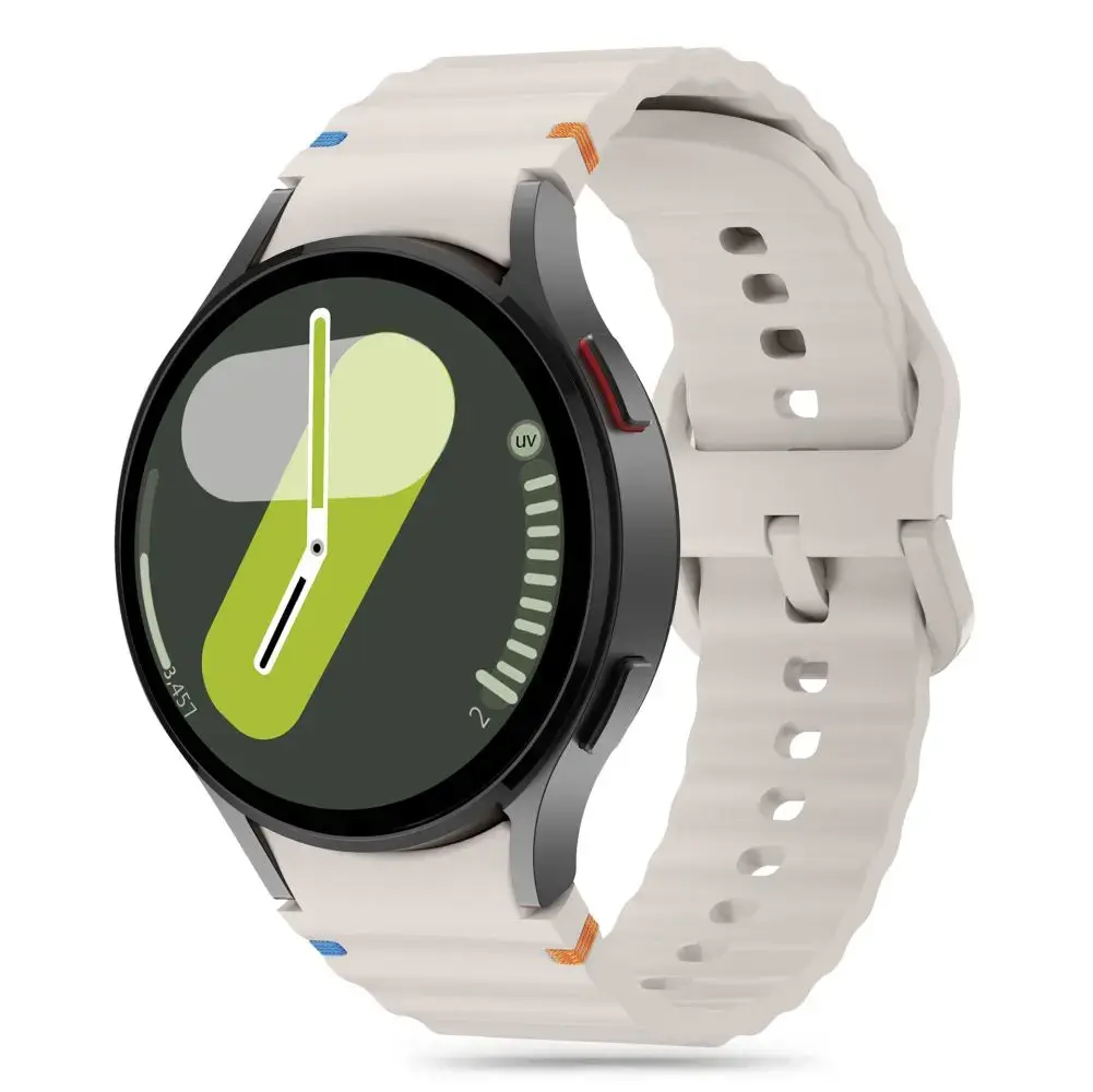 TECH-PROTECT SILICONE SPORT SAMSUNG GALAXY WATCH 4 | 5 | 5 PRO | 6 | 7 | FE STARLIGHT
