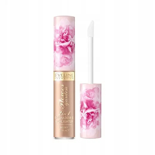 Eveline Cosmetics, Flower Garden, Illuminating, Liquid Eyeshadow, 02, 6.5 ml