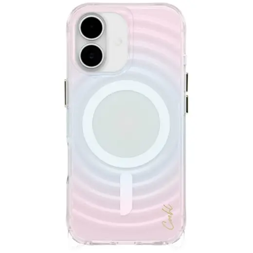 UNIQ Coehl Vela case for iPhone 17 Magnetic Charging opal
