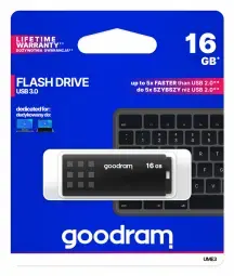 Goodram pendrive 16GB USB 3.0 UME3 black