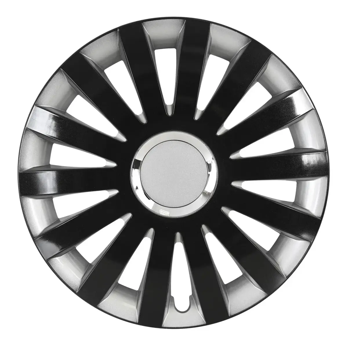 Hubcap SAIL 15" black&silver