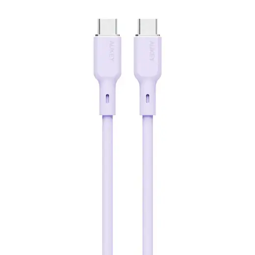 Aukey CB-SCC102 провод для передачи данных и зарядки | USB-C на USB-C | 100W | 1.8m | лавандовый
