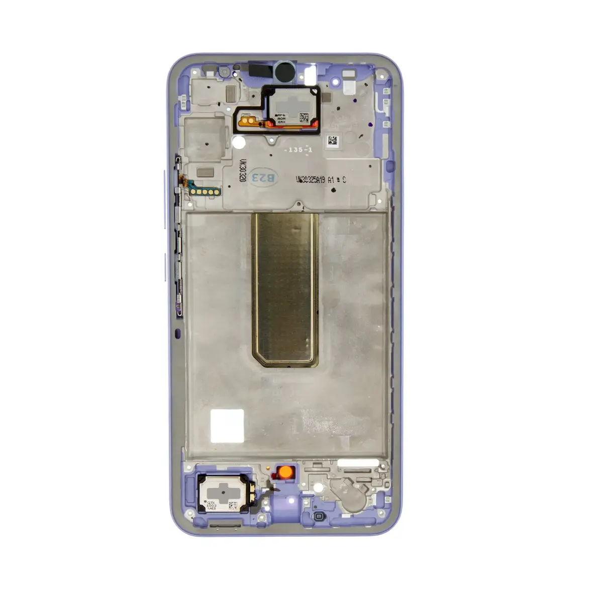 Samsung A346B Galaxy A34 5G Front Unit Awesome Violet (Service Pack)