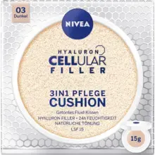 Hyaluron CELLular Filler 3in1 Care Cushion Makeup SPF15 - Slightly covering makeup in sponge 15 g