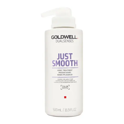 Goldwell Dualsenses Just Smooth 60 Second Treatment 500Ml in Clear