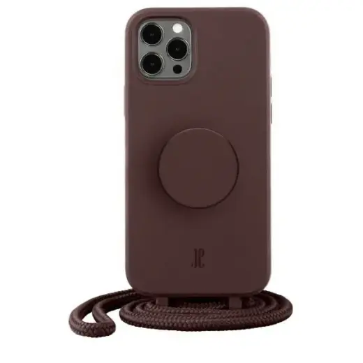 Etui JE PopGrip iPhone 12 Pro Max 6,7" truflowy|truffle 30166 AW|SS23 (Just Elegance)