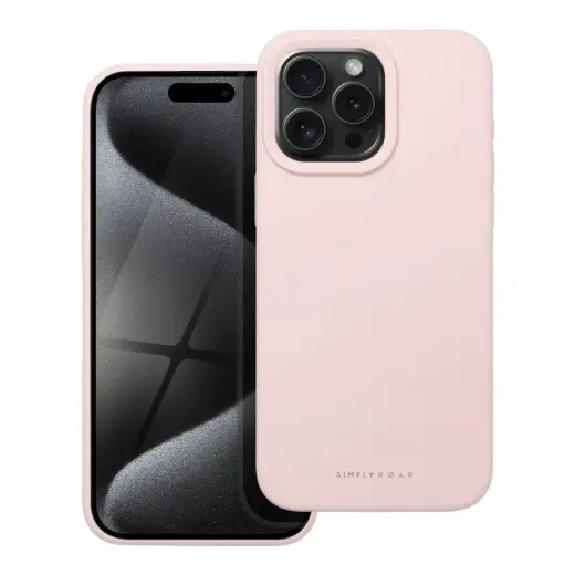 ROAR CLOUD SKIN чехол для телефона iPhone 15 Pro Max розовый