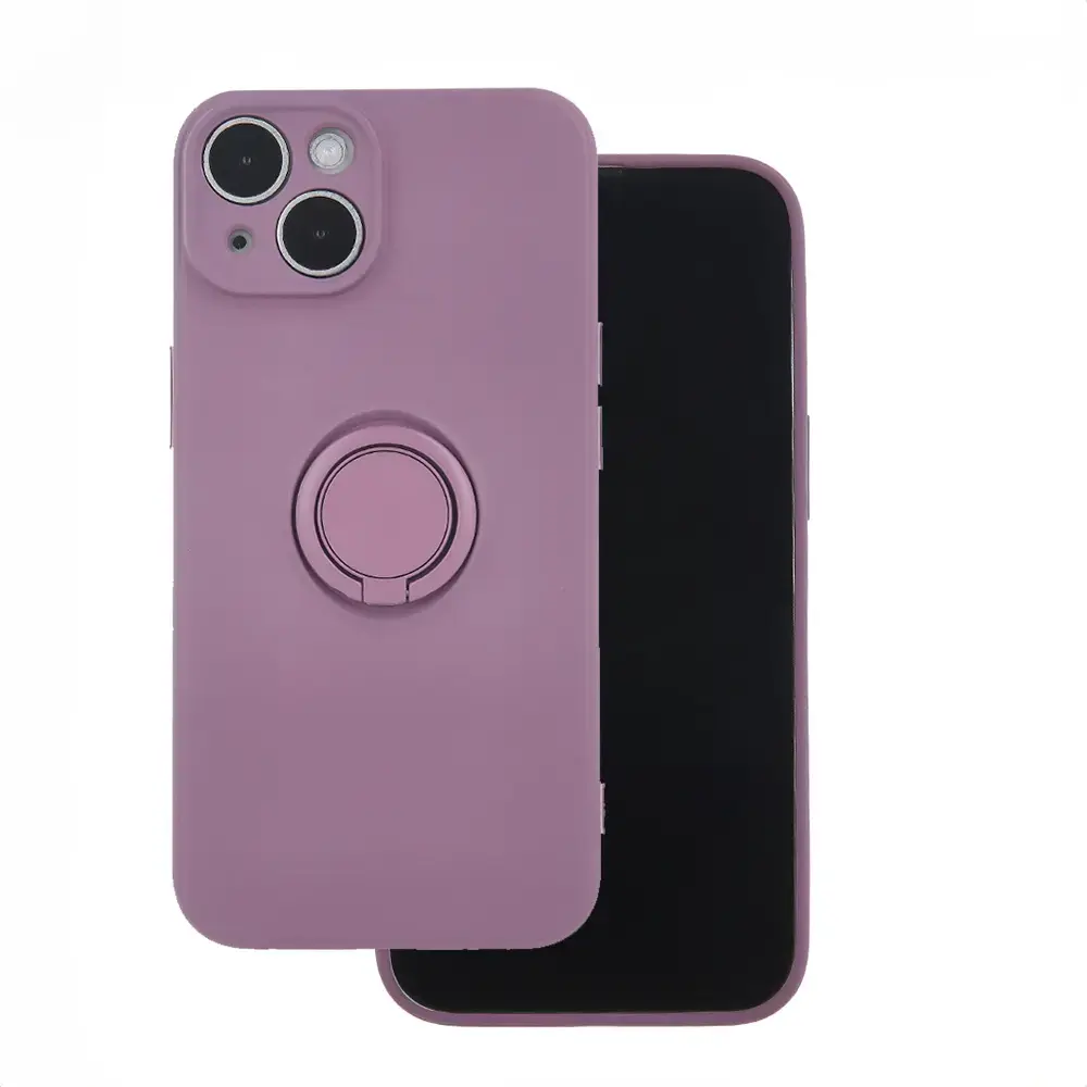 Finger Grip case for iPhone 14 6,1" light purple