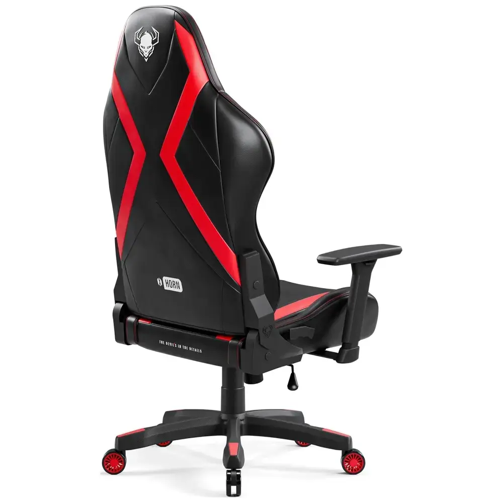Gaming chair Diablo Chairs X-Horn 2.0 Normal Size black-red