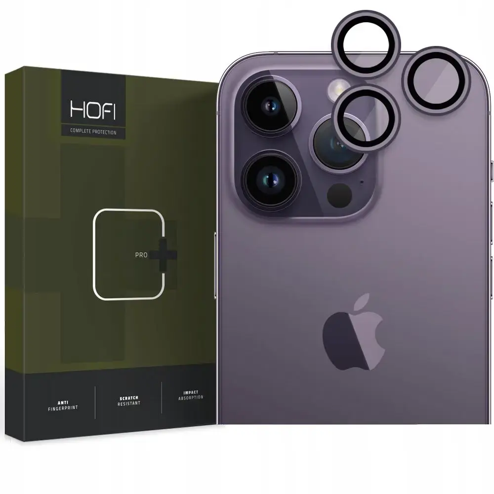 KAMERAS VĀCIŅŠ HOFI CAMRING PRO+ IPHONE 14 PRO | 14 PRO MAX DEEP PURPLE