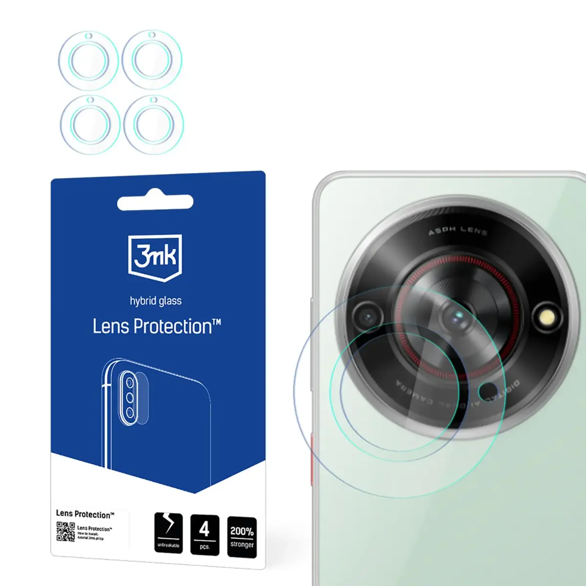 3mk Protection ZTE Blade A75 5G/Voyage 61 - 3mk Lens Protection
