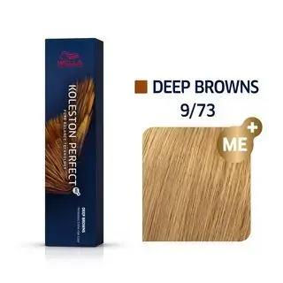 Wella Professionals Koleston Perfect Me+ Deep Browns Professionelle Permanente Haarfarbe 9/73 60 Ml