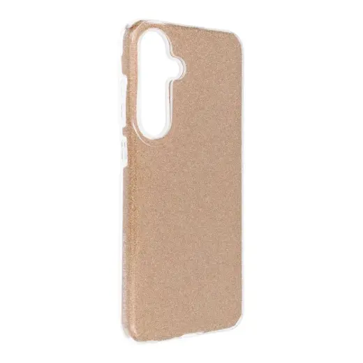 Shining phone case for Samsung Galaxy S25+ gold