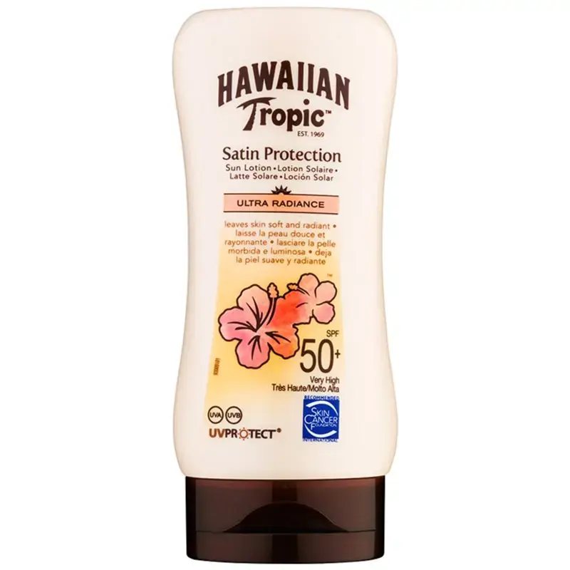 Hawaiian Tropic Glowing Protection Sun Lotion SPF50+ 180ml