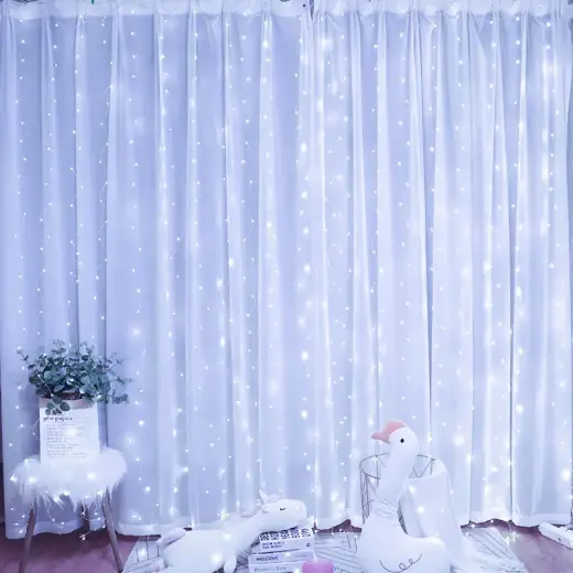 led curtain (200 led lamp) 3mx2m cold white