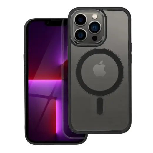 Color Edge Mag telefono dėklas su MagSafe palaikymu iPhone 13 Pro juodas