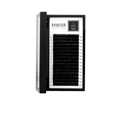 Nanolash - Volume Lashes Pestañas Postizas 0.15 C 9 Mm 1 U