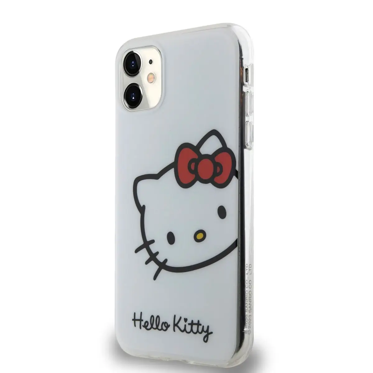 Hello Kitty IML Head Logo Case for  iPhone 11 White