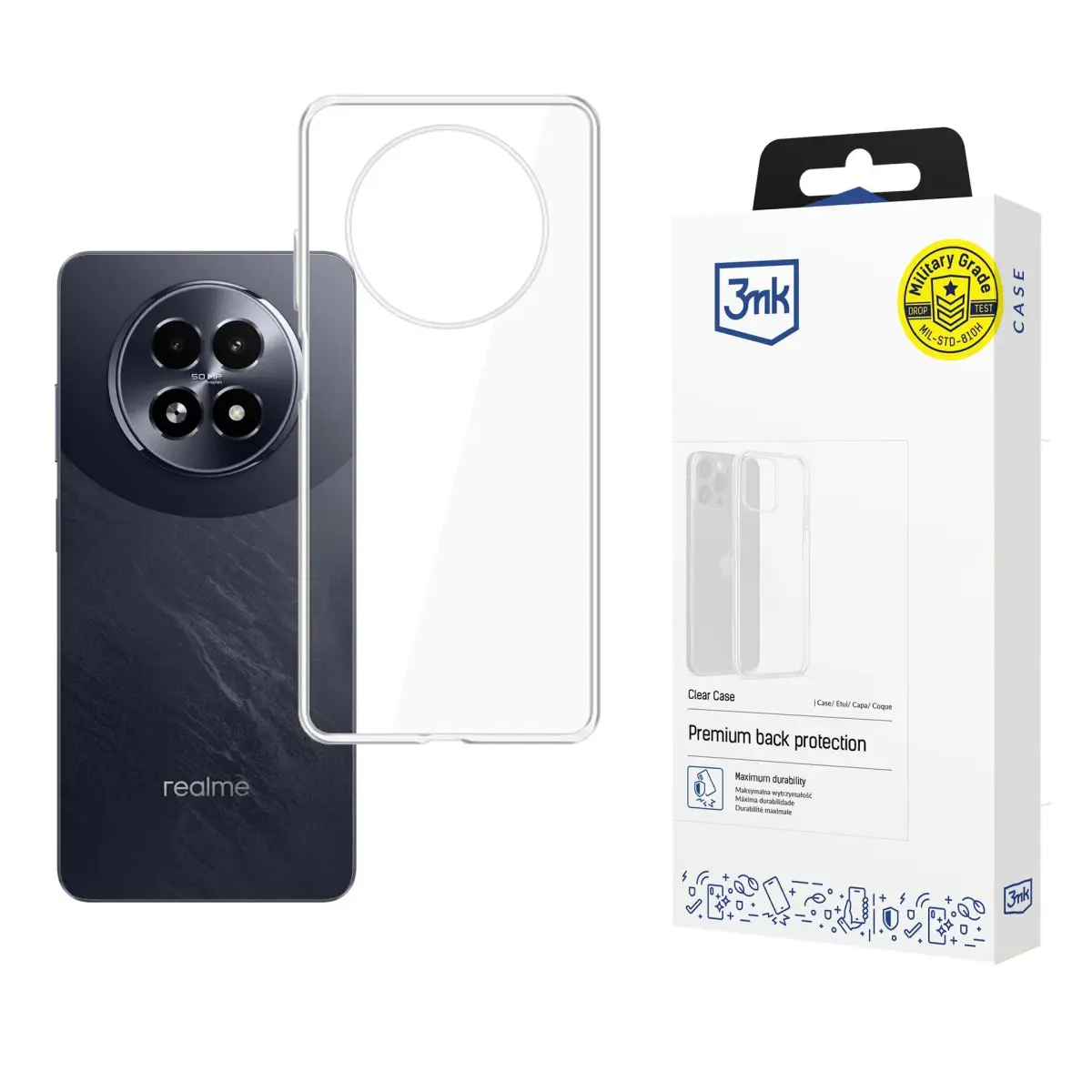Realme 13 5G - 3mk Clear Case
