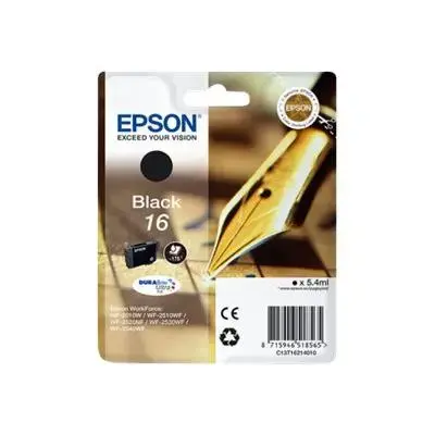 Epson Ink No 16 Epson16 Epson 16 Black Schwarz LC (C13T16214012)