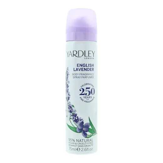 Yardley, English Lavender, Deodorant Spray, For Women, 75 ml