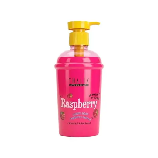 Thalia Natural Beauty, Raspberry, Cleansing & Hydrating, Liquid Soap, For Body & Hands, 400 ml