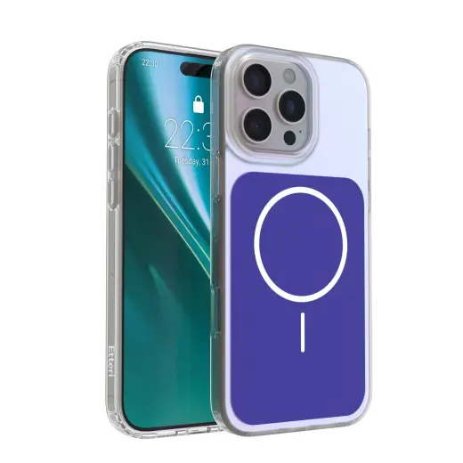 Etteri Hidden Pearl Epoxy Mag telefoni ümbris iPhone 16 Pro sinine
