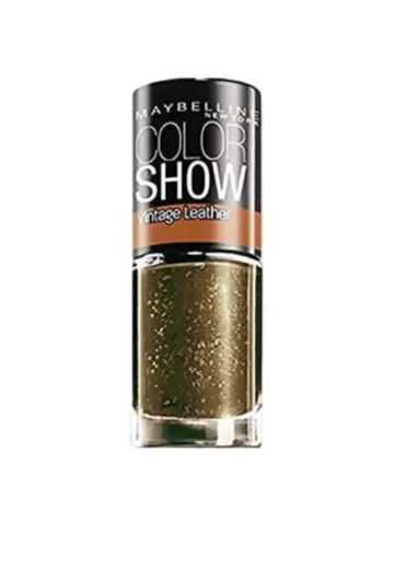 Maybelline, Color Show Vintage Leather, Nail Polish, Nr. 209, Gilded Emeralds, 7 ml