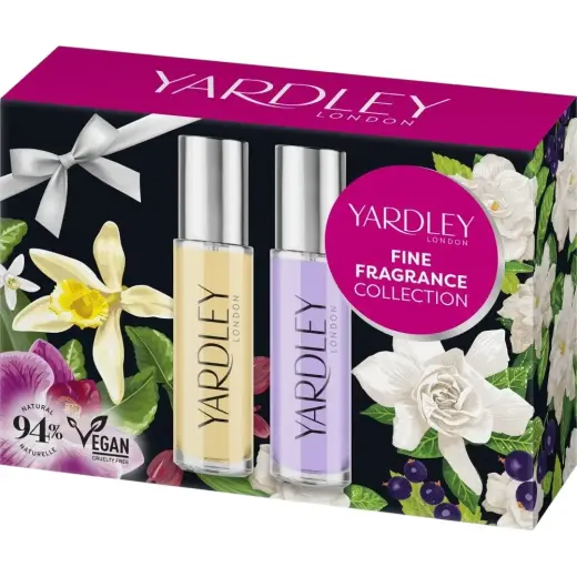 Set Yardley: English Lavender, Eau De Toilette, For Women, 10 ml + English Rose, Eau De Toilette, For Women, 10 ml