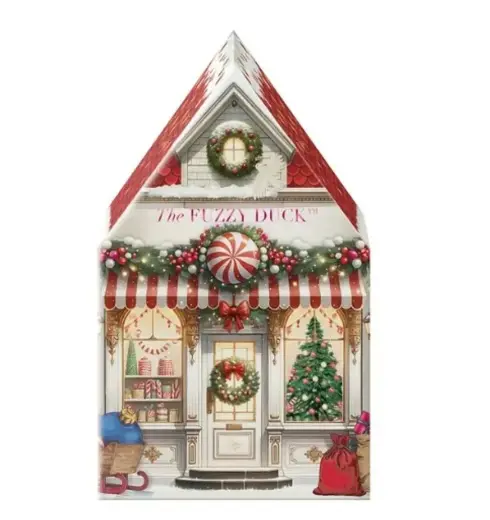Baylis & Harding Winter Wonderland Gingerbread House Gift Set in Clear