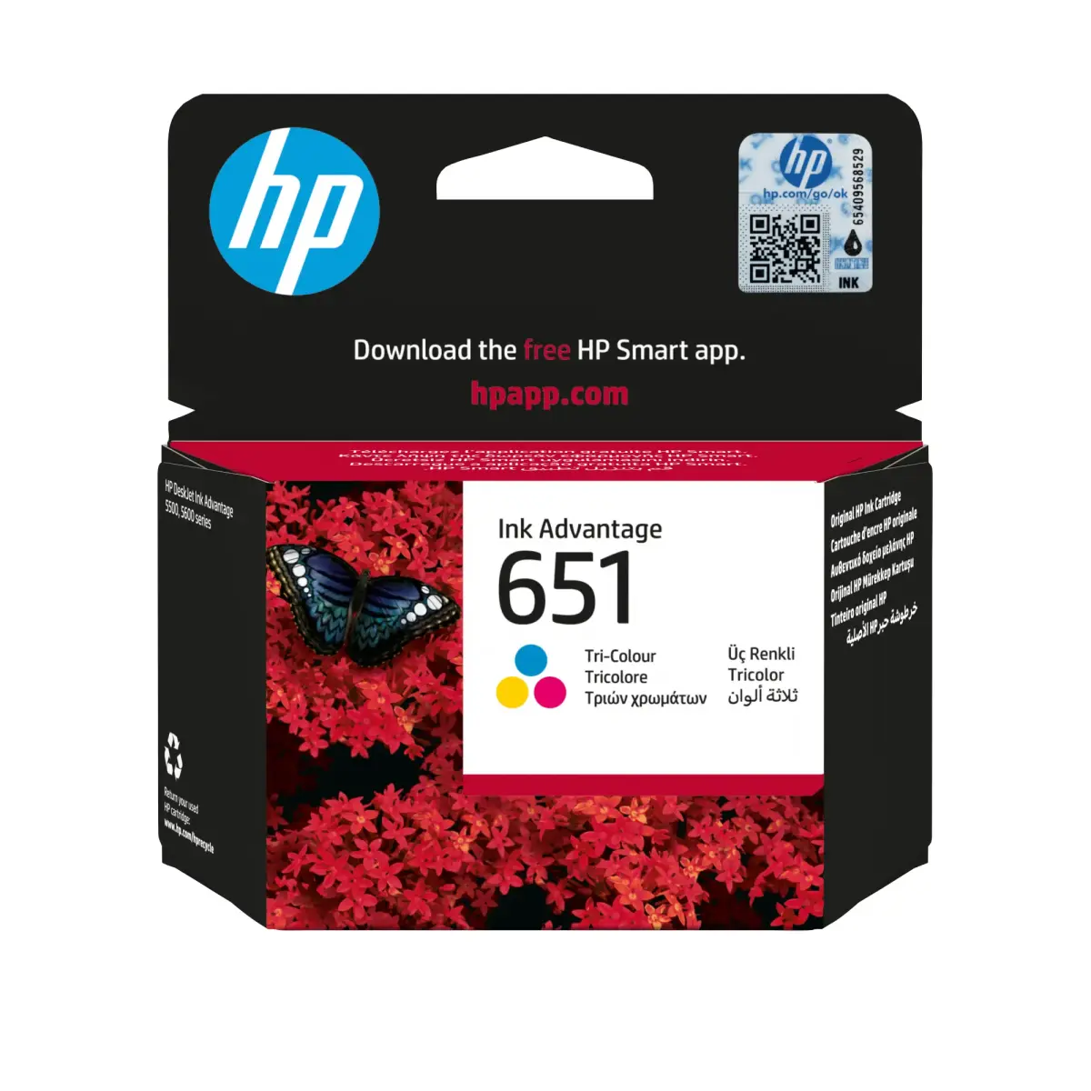 Tintes kārtridžs HP 651 C2P11AE trīskrāsu