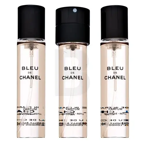 Chanel Bleu de Chanel Parfum - пополнение чистого парфюма для мужчин 3 x 20 мл