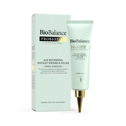 Bio Balance, Age Reversing Instant Wrinkle Filler, Hydrating, Plumping & Smoothing, Day & Night, Serum, For Face & Eyes, 30 ml