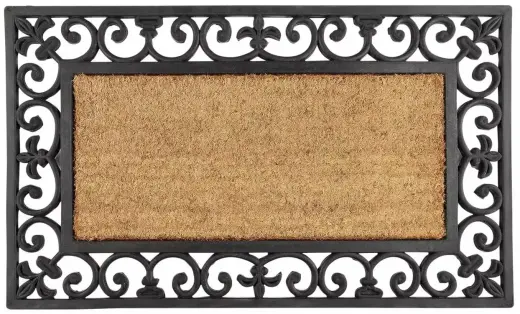 Doormat 45x75cm with rubber edge