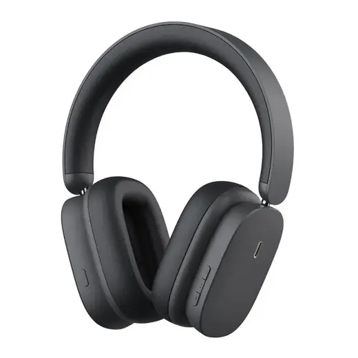 Беспроводные наушники Baseus Bowie H1 Bluetooth 5.2, ANC (серый)