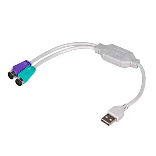 Адаптер AK-AD-15 USB | 2x PS|2