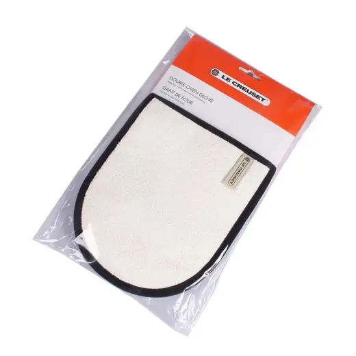 Le Creuset Oven Glove Double 89x20cm black Schwarz (95001000000000)