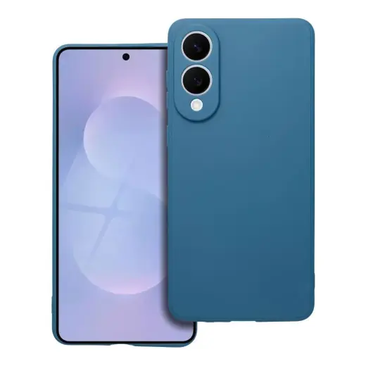 MATT telefono dėklas Samsung Galaxy S25 Edge (S937) mėlynas
