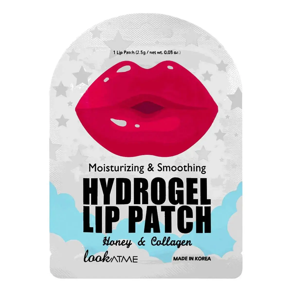 Set, Look At Me, Hydrogel, Honey, Moisturizing, Lip Mask, 3 pcs, 2.5 g