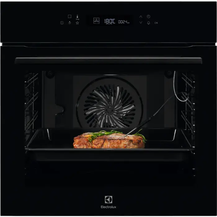 Electrolux iebūv. cepeškrāsns, melna