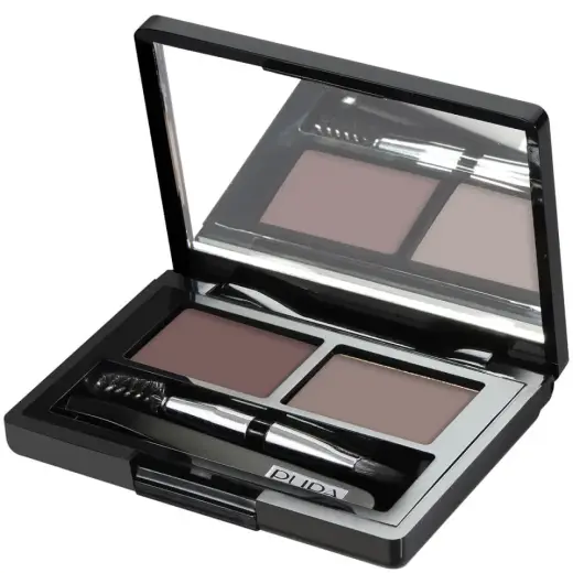 Eyebrow Design Set - 002 Brown by Pupa Milano for Women - 0.039 Oz Eyebrow