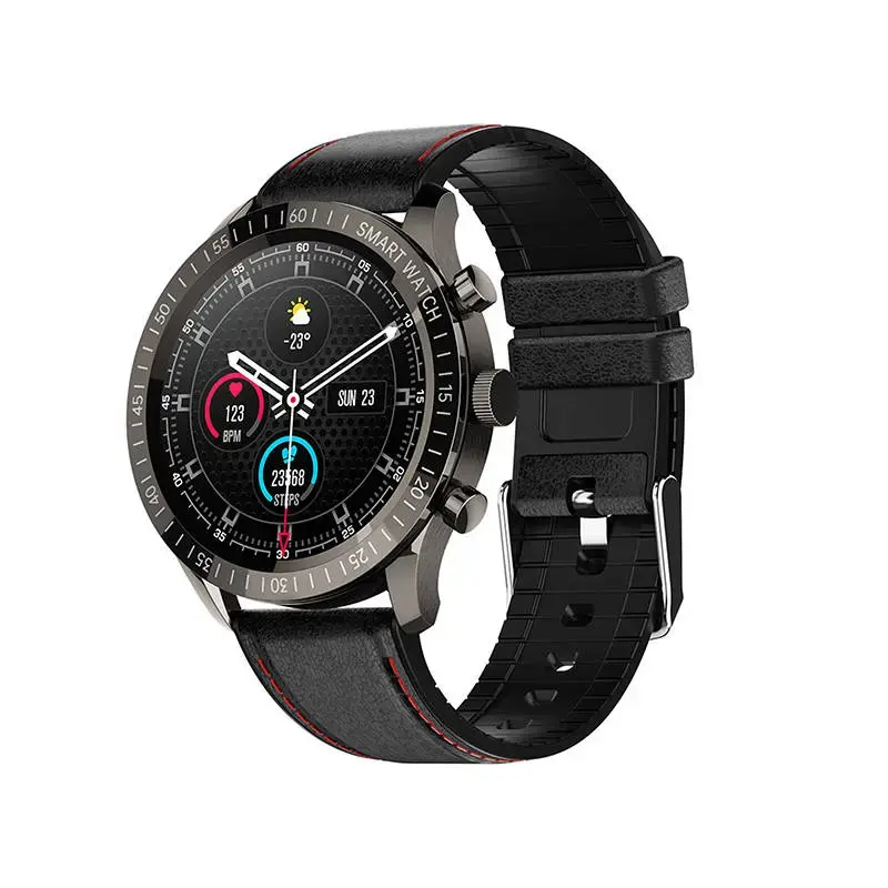 Smartwatch Colmi SKY 5 PLUS (Leather strap | black)