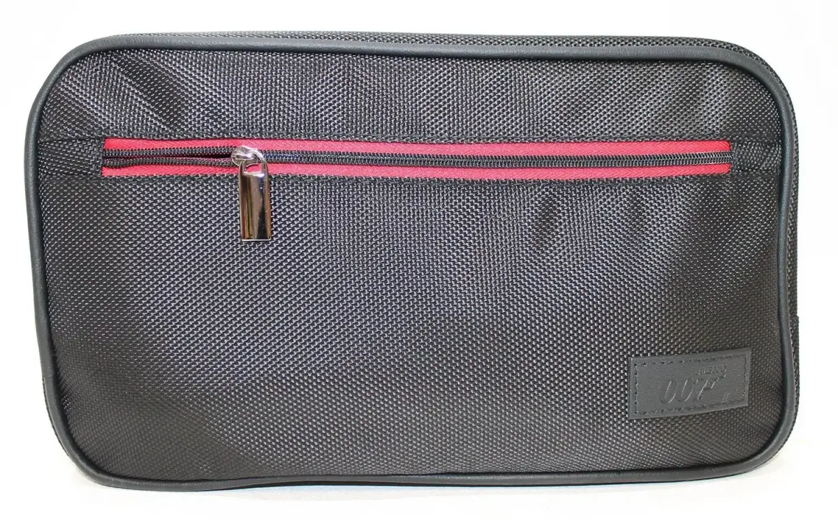 James Bond, 007, Toiletry, GWP Textile Pouch, Black, 28 x 15 x 10 cm